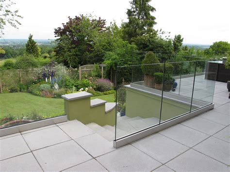 Exterior Frameless Glass Balustrade Glass Stair Balustrade, Aluminium Balustrades, Frameless ...