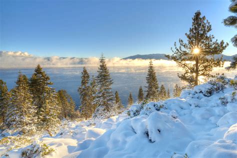 Lake Tahoe Winter Wallpapers - 4k, HD Lake Tahoe Winter Backgrounds on ...