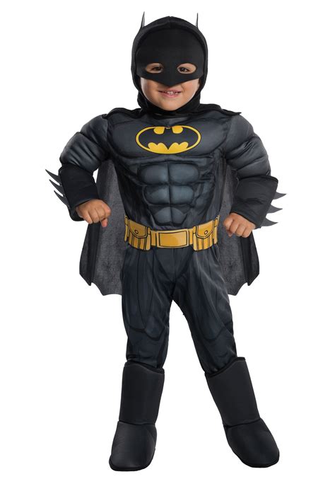 Disfraz de lujo para niños pequeños de Batman Multicolor – Yaxa Colombia