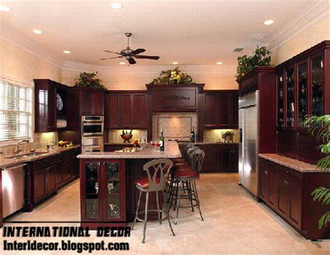 Classic wood kitchen cabinets designs, wood kitchen furniture