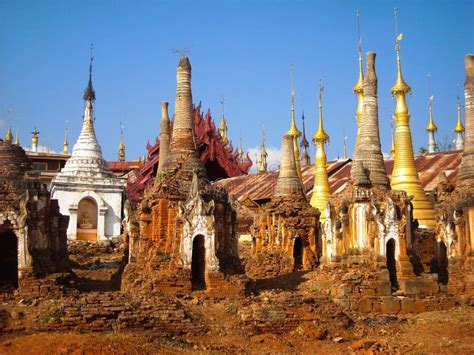 Old Temples in Burma at a Tour Stock Photo - Image of monument ...