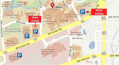 Location, Maps & Parking » Health Science Center Libraries » UF ...