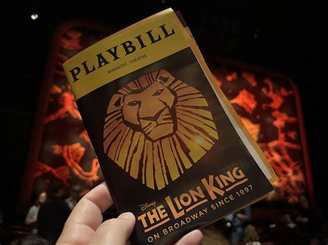 D23 Celebrates 25 Years of "The Lion King" on Broadway - LaughingPlace.com