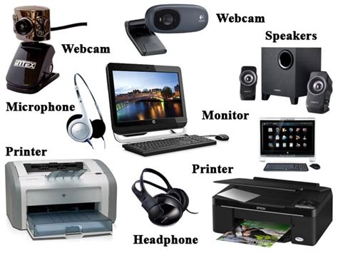“List of Input Devices, Output Devices and Both Input Output devices related to computer ...