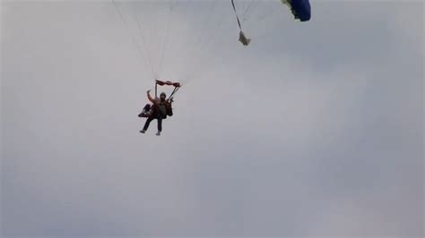 Texas governor skydives for first time alongside 106-year-old World War ...