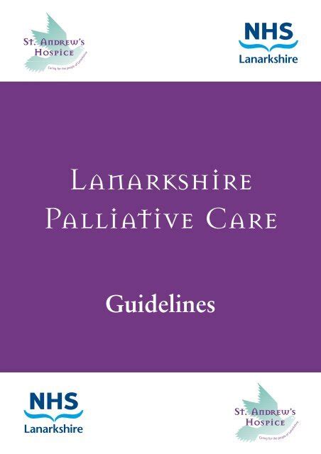 Palliative Care Guidelines - NHS Lanarkshire