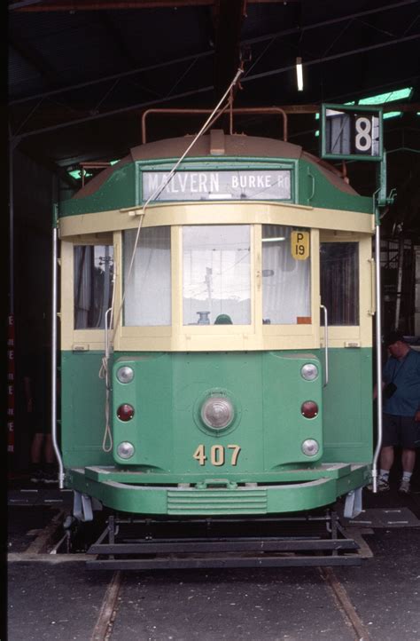 Weston Langford124452: Victorian Tramcar Preservation Association Haddon W2 407