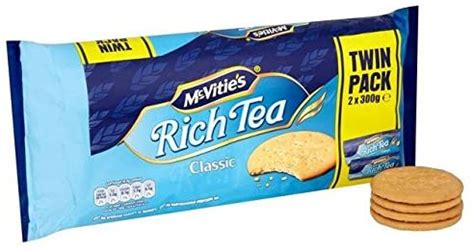 MCVITIES RICH TEA CLASSIC BISCUITS TWIN PACK 2 X 300G – UK Emporium ...