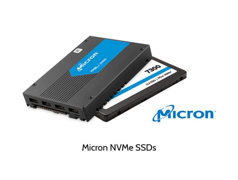 Micron PCIe NVMe SSDs U.2 bis 15.36 TB | EUROstor