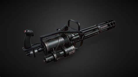 M134 handheld (Minigun) - Download Free 3D model by Alexander_Borisevich (@boriseviav) [8f008c3 ...