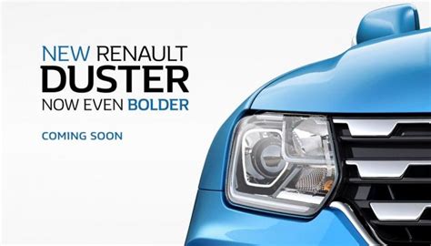 Renault Duster facelift teaser out | Team-BHP