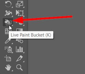 How to Use the Live Paint Bucket Tool in Adobe Illustrator - Bittbox