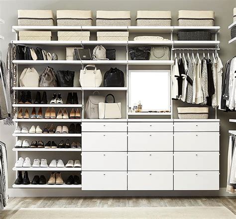 elfa Custom Closet & Shelving System | The Container Store