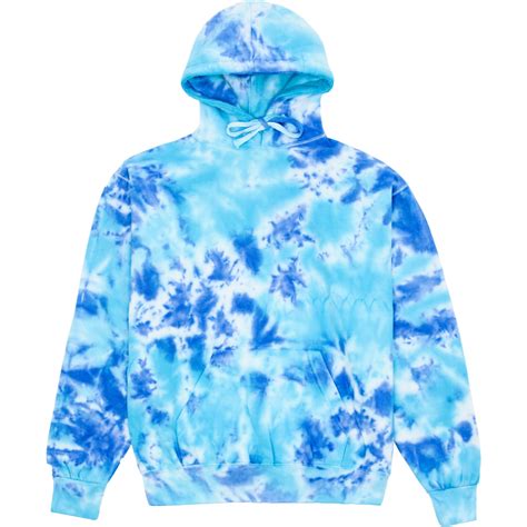 Multi Blue Tie Dye Hoodie | Tie dye hoodie, Blue tie dye, Tie dye