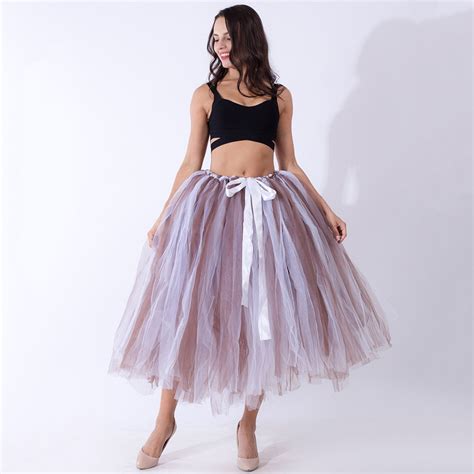 Tulle Tutu Skirt Adult Women Adult Long Tutu / Tulle Skirt - Etsy