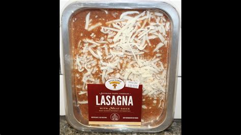 Severino Pasta Company: Lasagna with Meat Sauce Review - YouTube