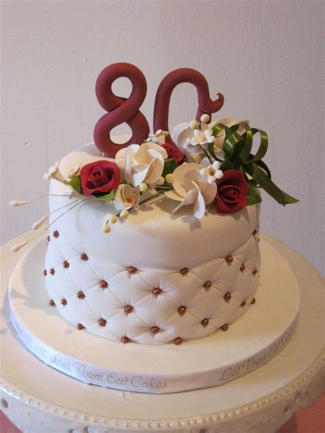 80th birthday cake ideas - Google Search | 80 birthday cake, Birthday cake decorating, 80th ...