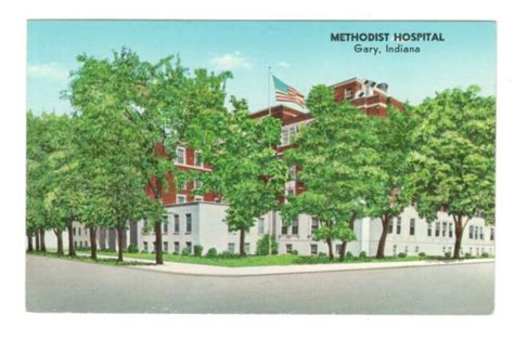 Methodist Hospital Gary Indiana Vintage Postcard EB199 | eBay