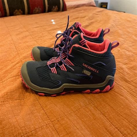 Merrell | Shoes | Merrell Kids Waterproof Hiking Boots Size 2 | Poshmark