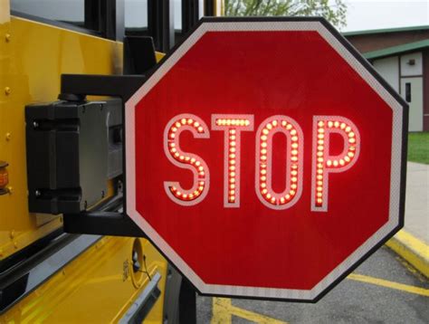 Please Stop When You See Red Lights Flashing on a School Bus: | The ...