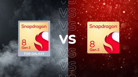 Snapdragon 8 Gen 3 for Galaxy vs Snapdragon 8 Gen 3: What's the ...