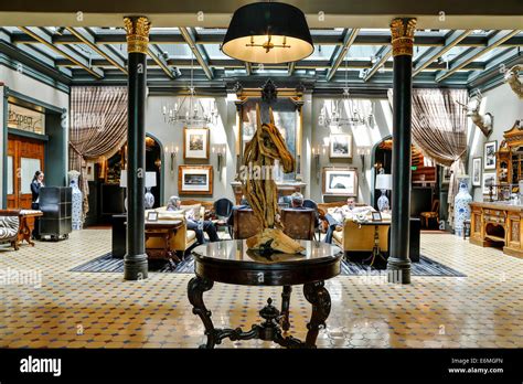 Lobby, historic Hotel Jerome, Aspen, Colorado USA Stock Photo - Alamy