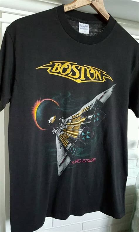 Boston Band Shirt Boston Shirt Vintage Band Shirts Band