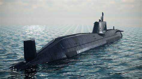 Astute-Class Submarine 3D Model $129 - .3ds .c4d .dae .fbx .max .ma ...