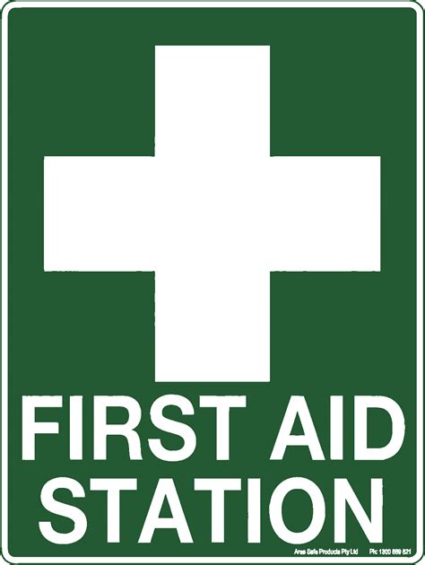 First Aid Station Sign