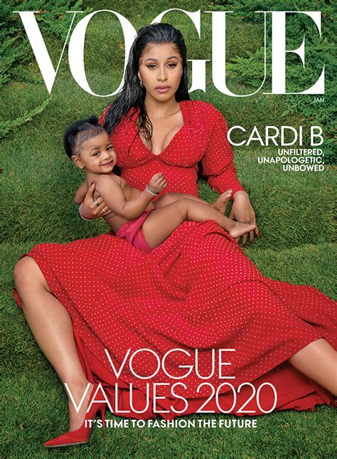 Cardi B & Kulture’s Vogue Cover: See Photos – Hollywood Life