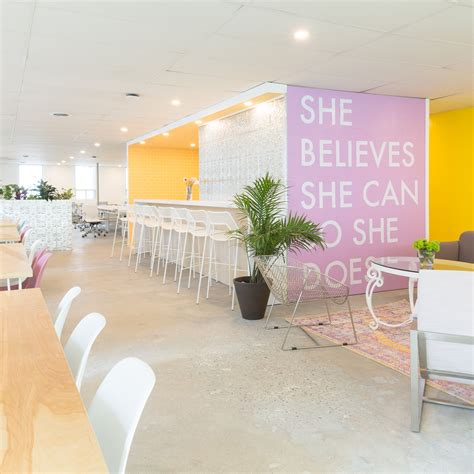 Make Lemonade, a sparkly new 3,000 sq. ft. co-working space for women, opened just this week ...