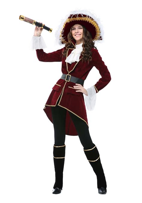 Captain Hook Women's Costume