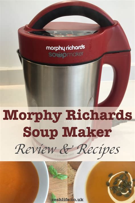 Morphy Richards Soup Maker 501018 - ZESHLIFE | Soup maker, Soup maker ...