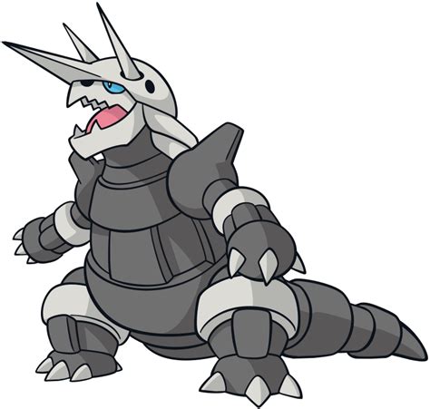 Aggron official artwork gallery | Pokémon Database