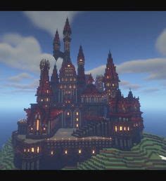 Impressive Minecraft Castle with Red Roof