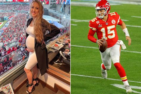 Pregnant Brittany Matthews cheers on Patrick Mahomes at Super Bowl