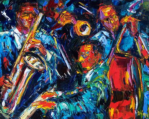 Debra Hurd Original Paintings AND Jazz Art: Jazz Art Abstract Music ...