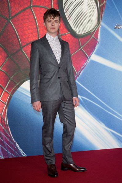 Dane Dehaan at 'The Amazing Spider-Man 2 Rise Of Electro' German Premiere. Styled by Erin Walsh.