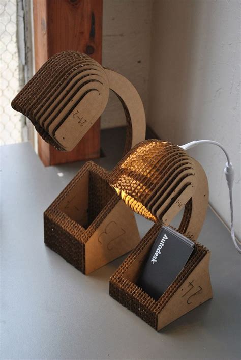 Best Amazing Cardboard Furniture Ideas for Your Home | Cardboard design, Cardboard lamp ...