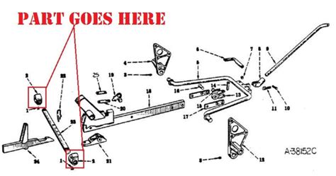 Farmall Super C Fast Hitch Parts Diagram