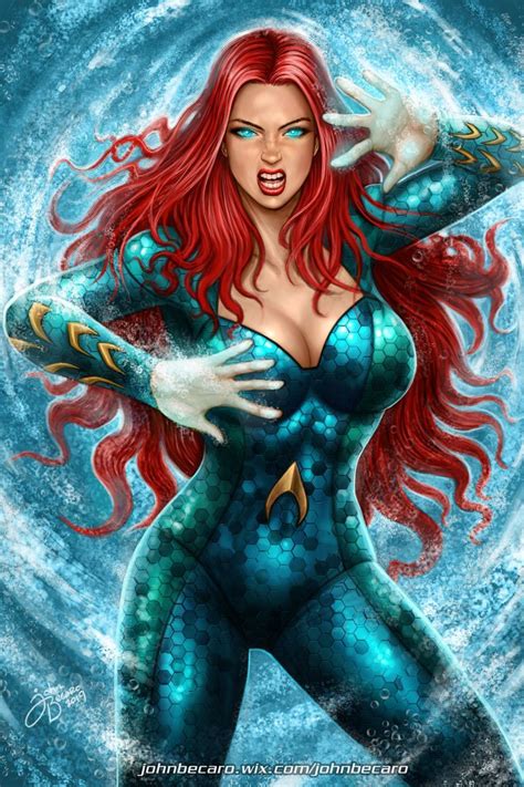 MERA by johnbecaro on DeviantArt | Mera, Comic babes, Manga romance