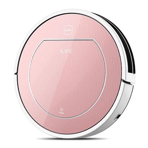 ILIFE V7s Plus Smart Robotic Vacuum Cleaner - Rose Gold