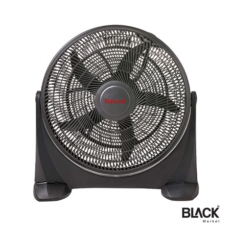 50cm High Velocity Floor Fan - BLACK Market