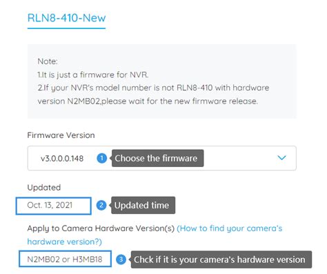 How to Find Latest Firmware for Reolink Camera/NVR | Reolink Community