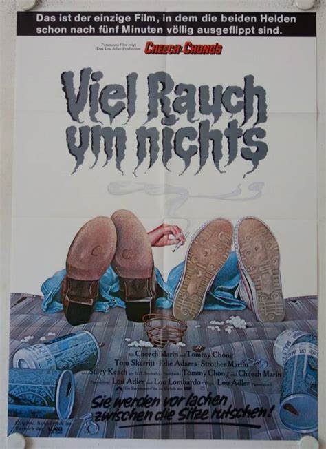 Up in Smoke original release german movie poster