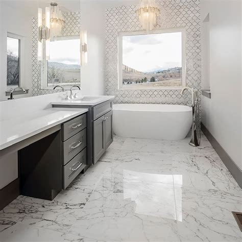 The Year of Large-format Tile - Midwest Home | Large format tile, Bathroom remodel master ...