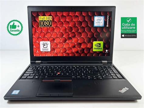 Laptop Lenovo P50 workstation i7 512SSD nVidia Quadro GAMING Bucuresti ...