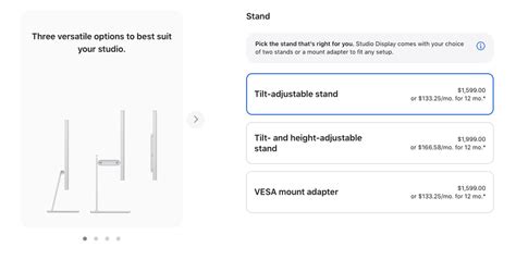 Apple’s Studio Display actually comes with a stand - The Verge