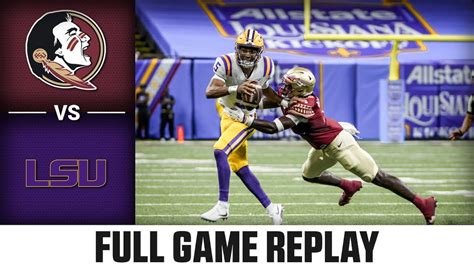 Florida State vs. LSU Full Game | 2022 ACC Football - Win Big Sports