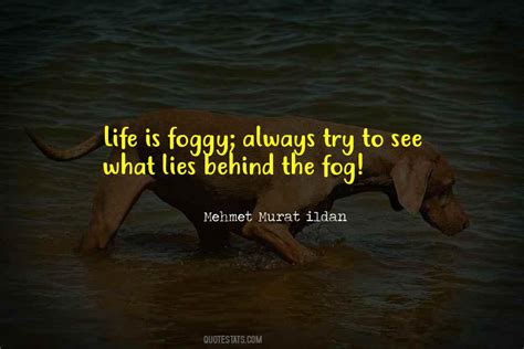 Top 25 Fog Quotes And Sayings: Famous Quotes & Sayings About Fog Quotes And